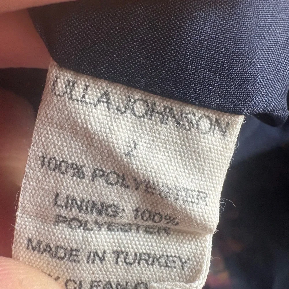 Ulla Johnson Leyna Gathered Printed Taffeta Midi Dress Floral Open Back Size 2 - Picture 15 of 15